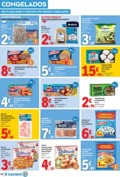 E.Leclerc folheto │ válido de 17.07.2025 | Página: 10 | Produtos: Brócolos, Cabo, Espinafres, Salmão