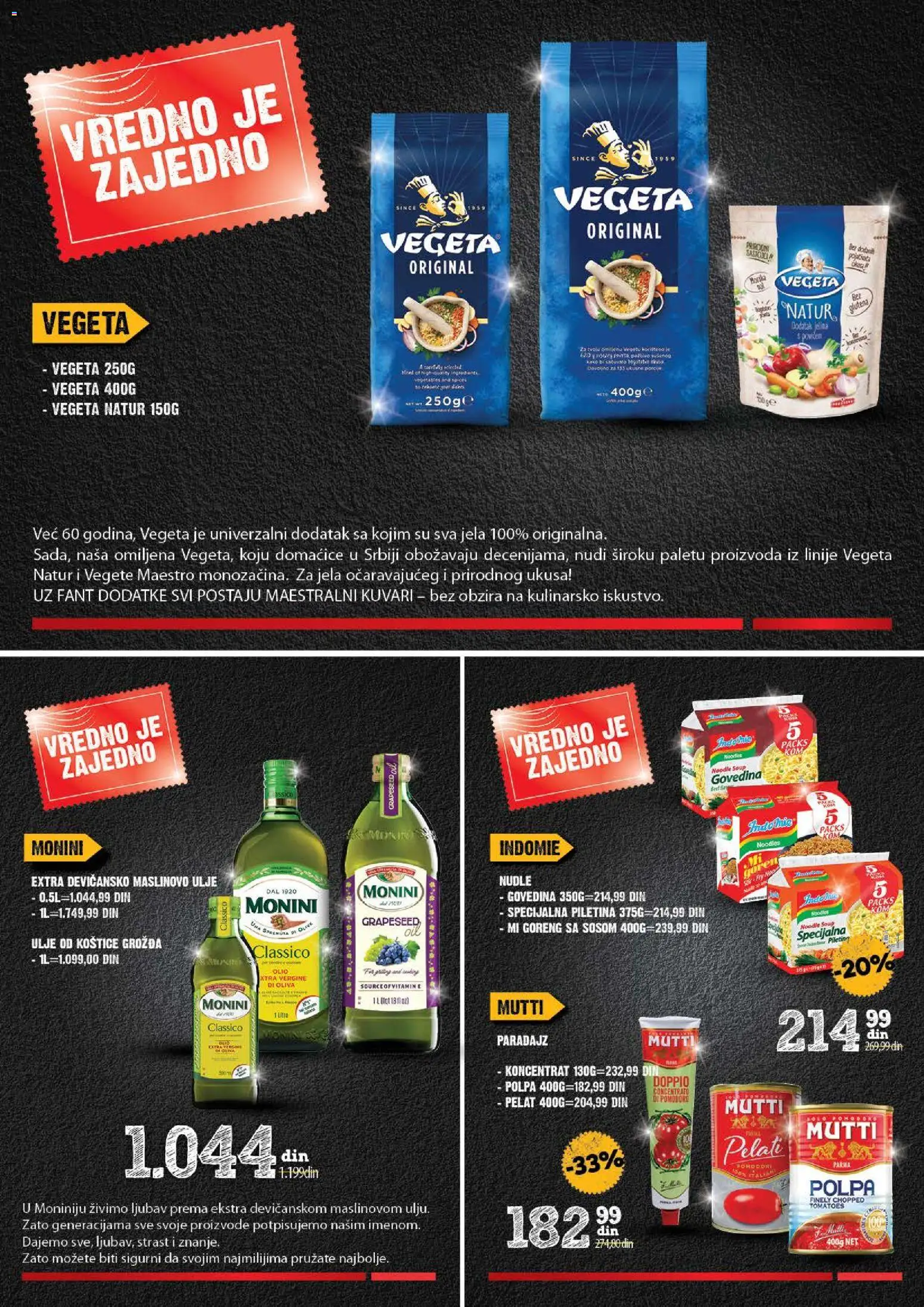 Idea katalog - važi od 11.12.2025 | Strana: 13 | Proizvode: Govedina, Ulje, Piletina, Paradajz