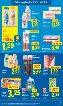 SCHAUMA Šampon, 400 ml, 1 l = 7.23, Razne vrste - Pregled kataloga iz trgovine Lidl, vrijedi od 23.03.2026 | Stranica: 21
