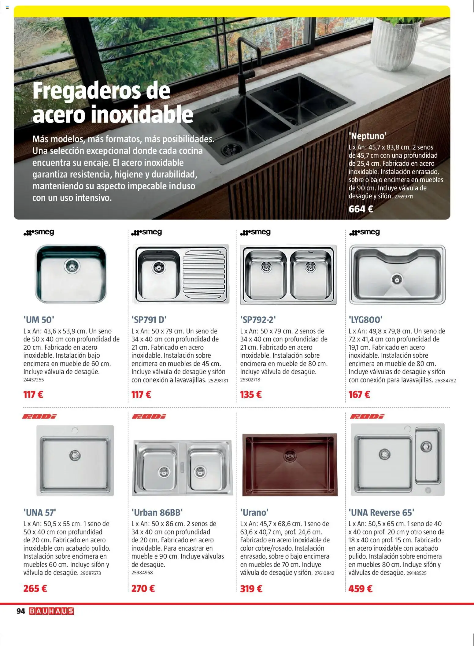 Bauhaus folleto Renueva │ válido desde el 02.03.2026 | Página: 94 | Productos: Muebles, Cocina