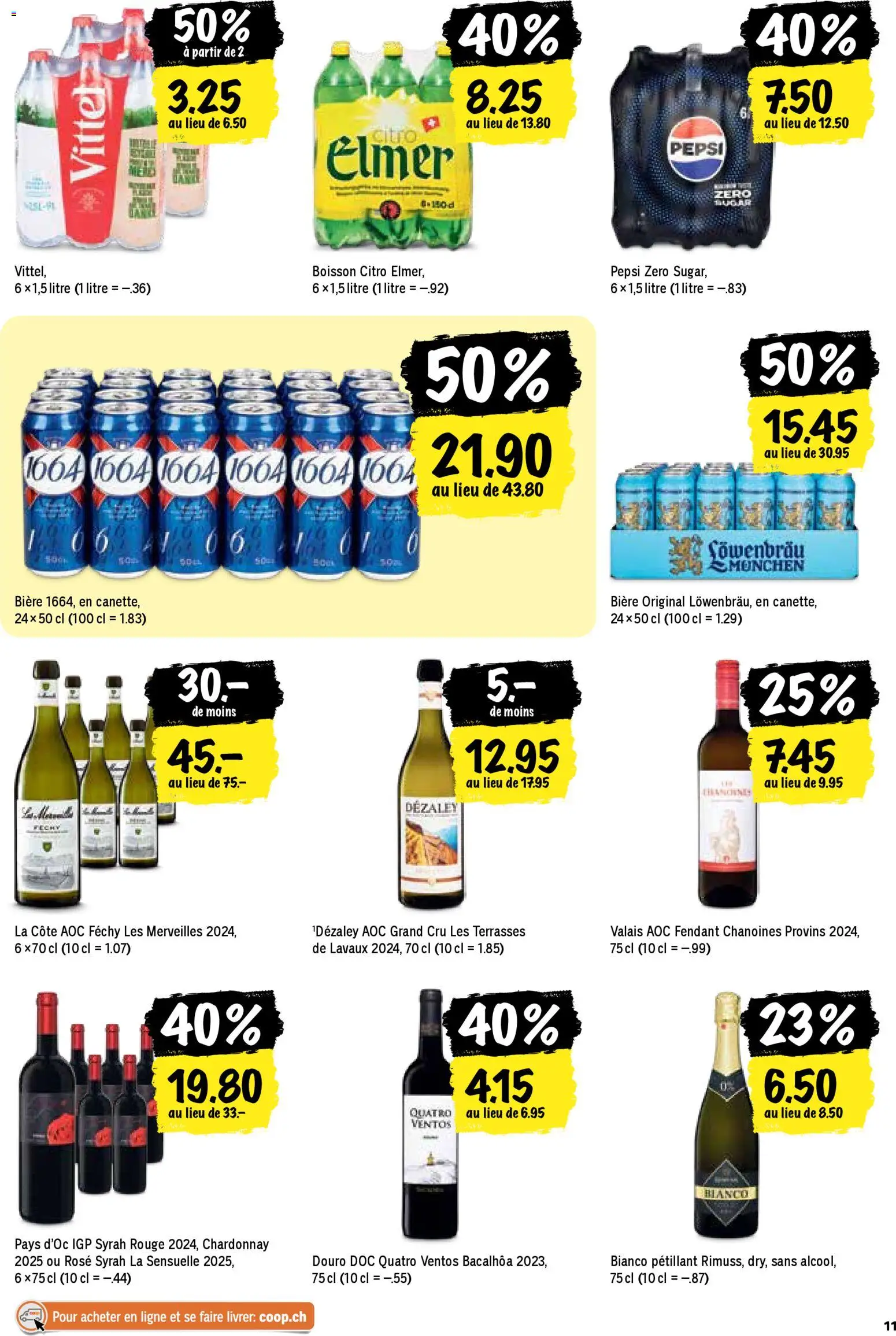 Coop aktionen FR – gültig ab 23.04.2026 | Seite: 11 | Produkte: Ridge, Rouge