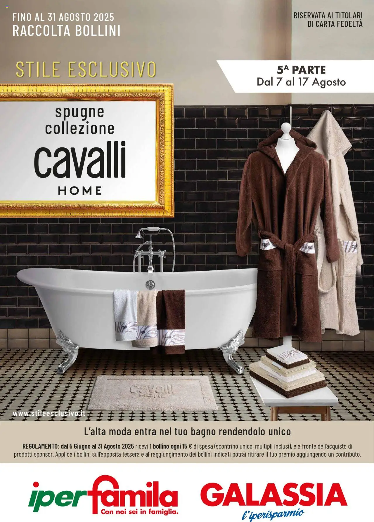Volantino Galassia del 07.08.2025 | Pagina: 1 | Prodotti: Bagno