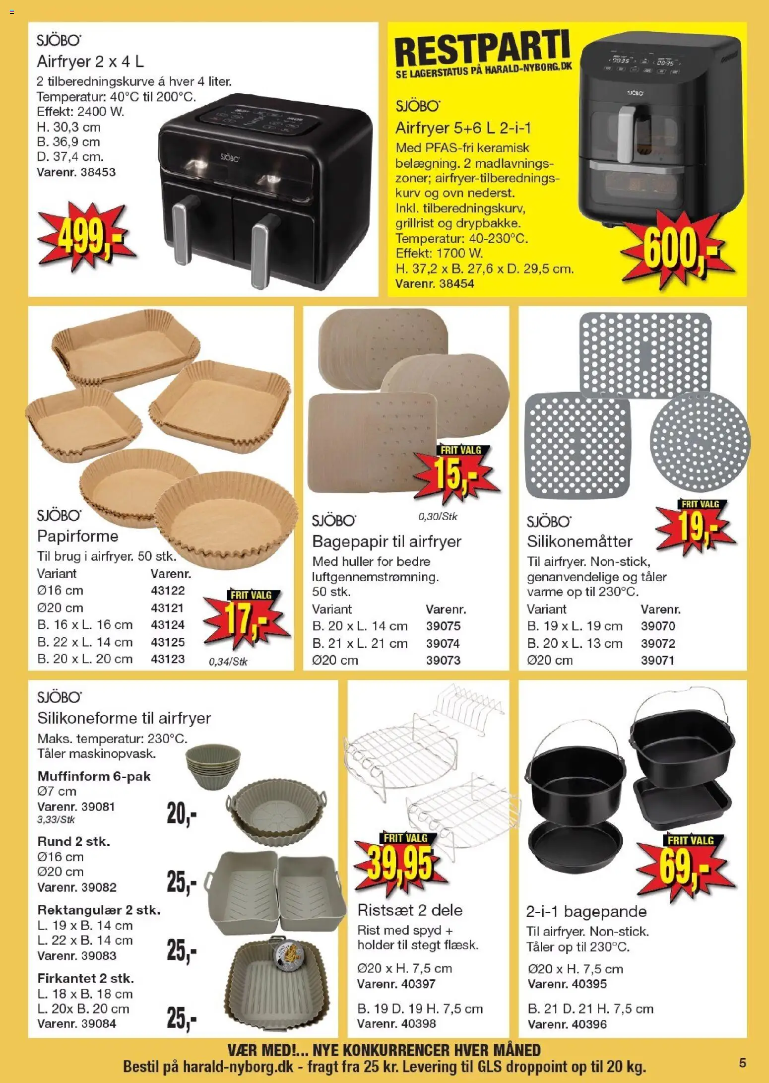 Harald Nyborg tilbudsavis – gyldig fra 12.03.2026 | Side: 5 | Produkter: Kurv, Ovn