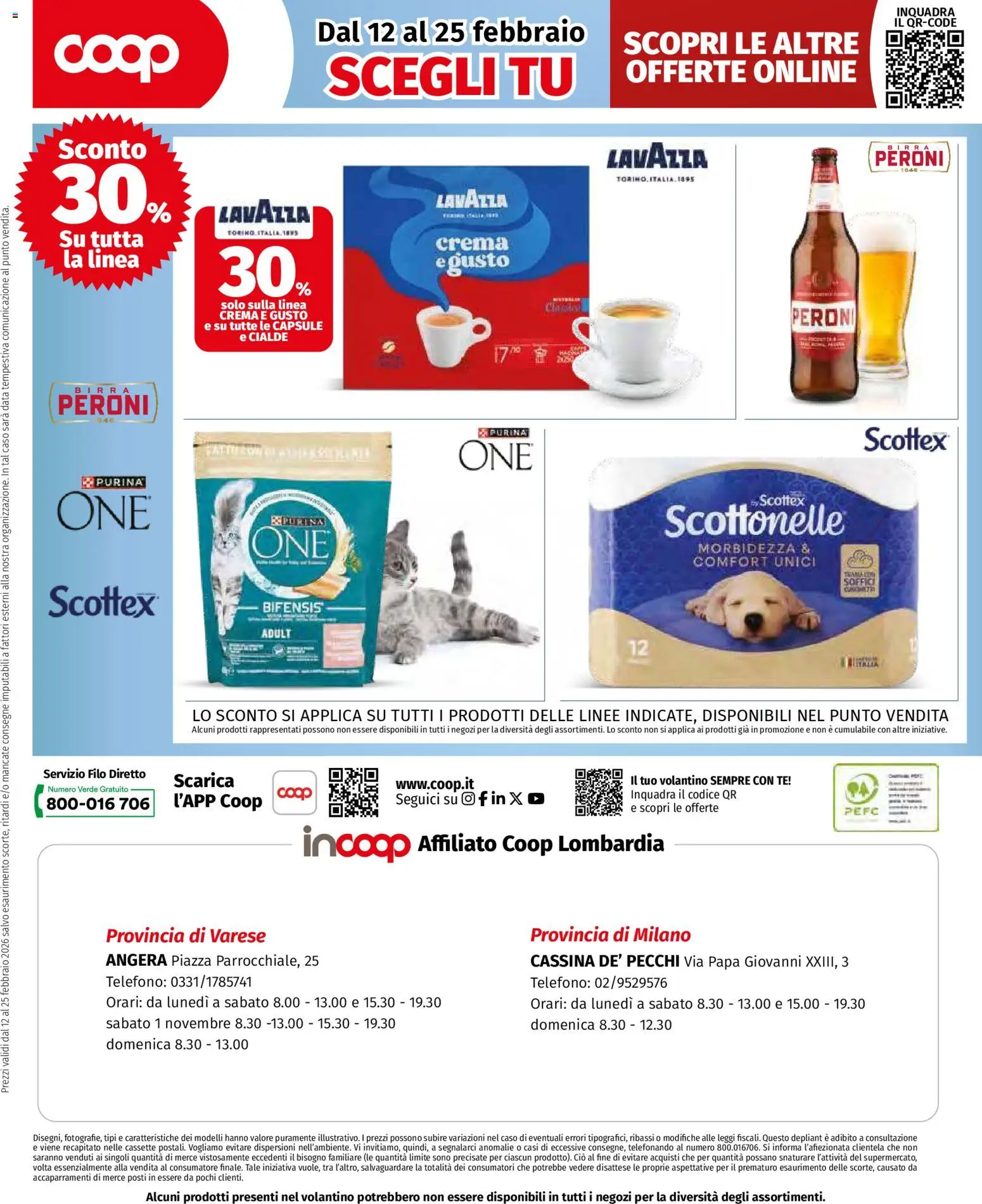 Volantino COOP del 12.02.2026 | Pagina: 4 | Prodotti: Crema, Tè, Data, Lavazza