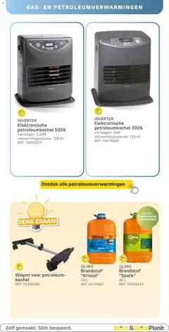 Brico - Onze verwarmingscatalogus - Voorbeeld van een folder van Brico, geldig van 24.09.2025 | Pagina: 63 | Producten: Kachel