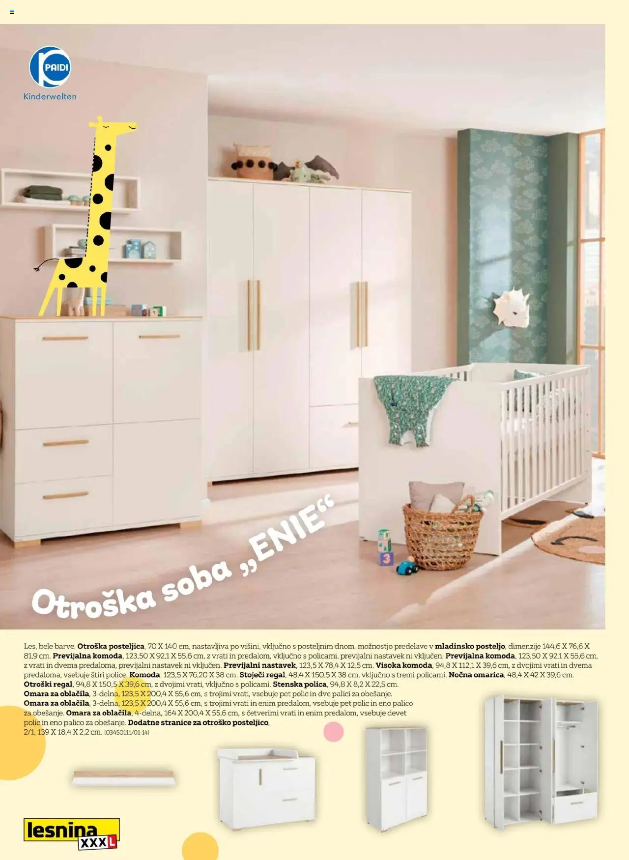 Novi XXXL Lesnina katalog ponudbe – veljaven od 08.08.2025 | Stran: 18 | Izdelki: Omara