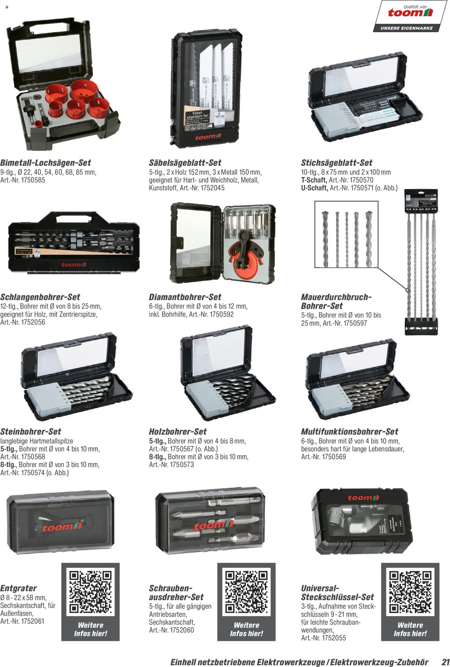 Toom Baumarkt Maschinen & Werkstatt 2026 – gültig ab 01.01.2026 | Seite: 21