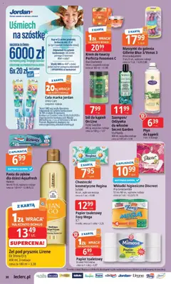E.Leclerc Gazetka od 02.09.2025 | Strona: 30 | Produkty: Drogeria, Pieluchomajtki, Fairy, Kapsułki do zmywarki