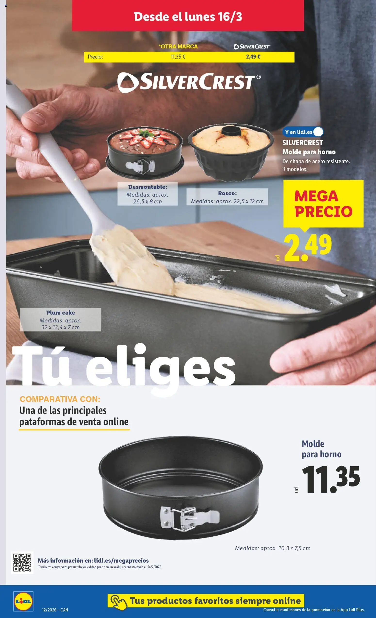Lidl folleto de bazar │ válido desde el 16.03.2026 | Página: 6 | Productos: Horno