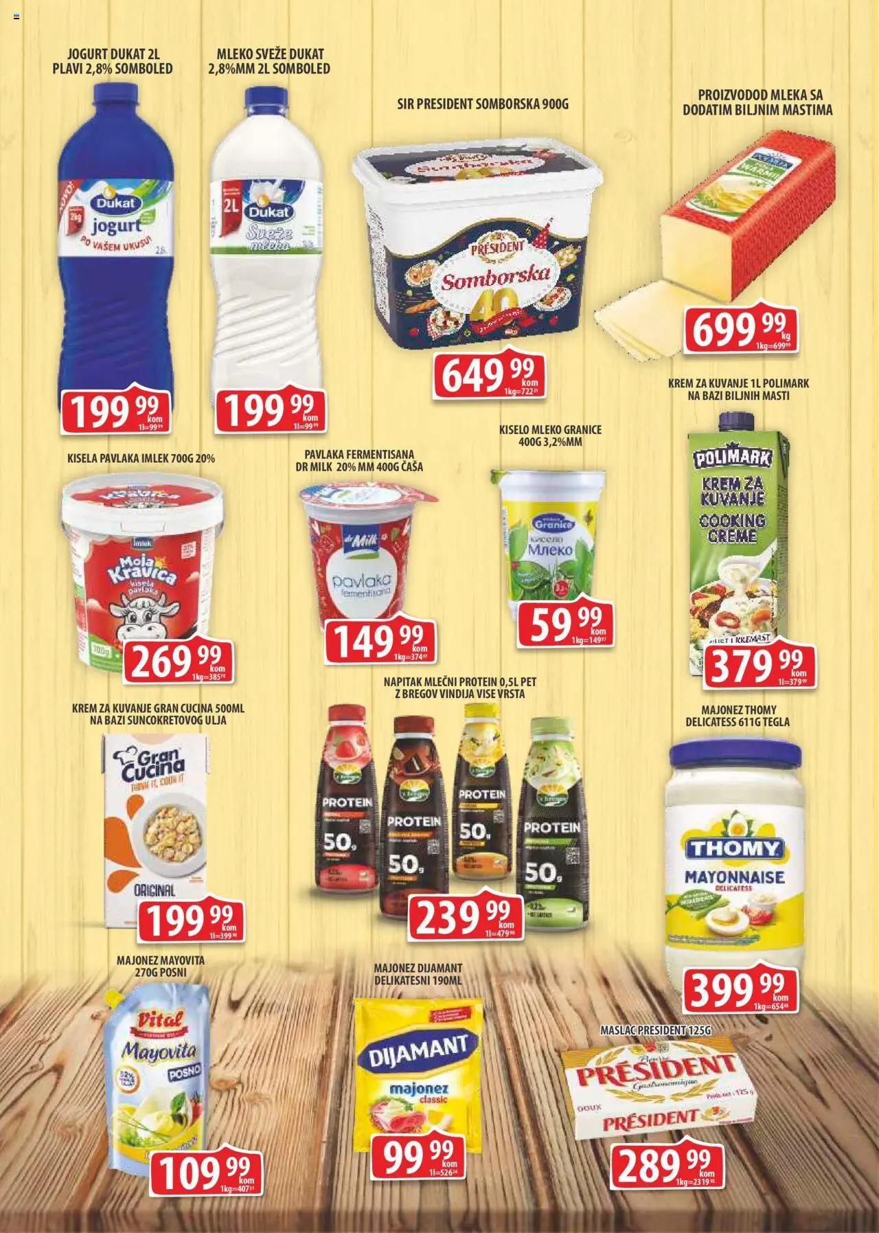 Fortuna Market katalog - važi od 13.08.2025 | Strana: 3 | Proizvode: Kisela pavlaka, Mleko, Sir, Pavlaka