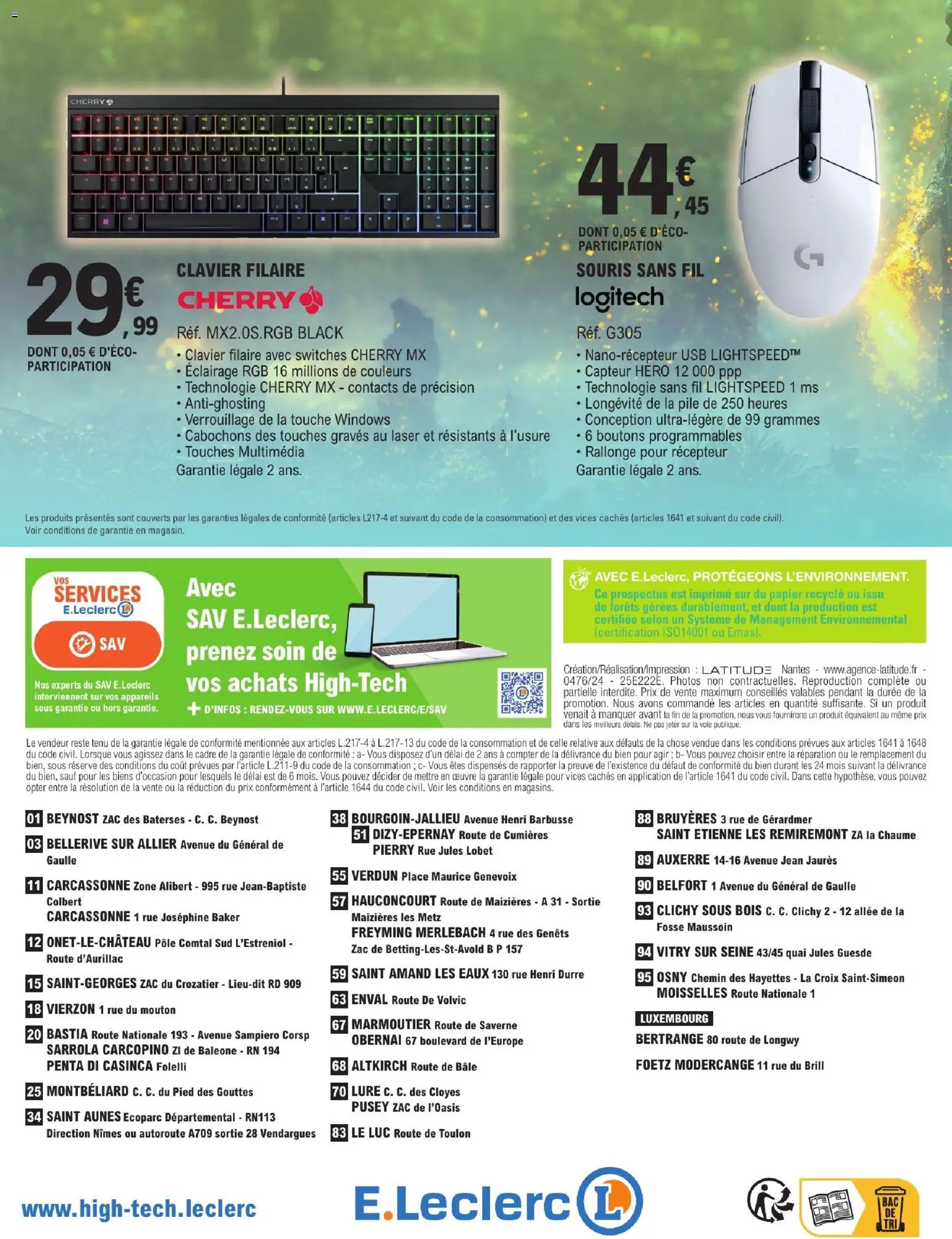 {H1} | Page: 4 | Produits: Volvic, Clavier, USB, Cadre