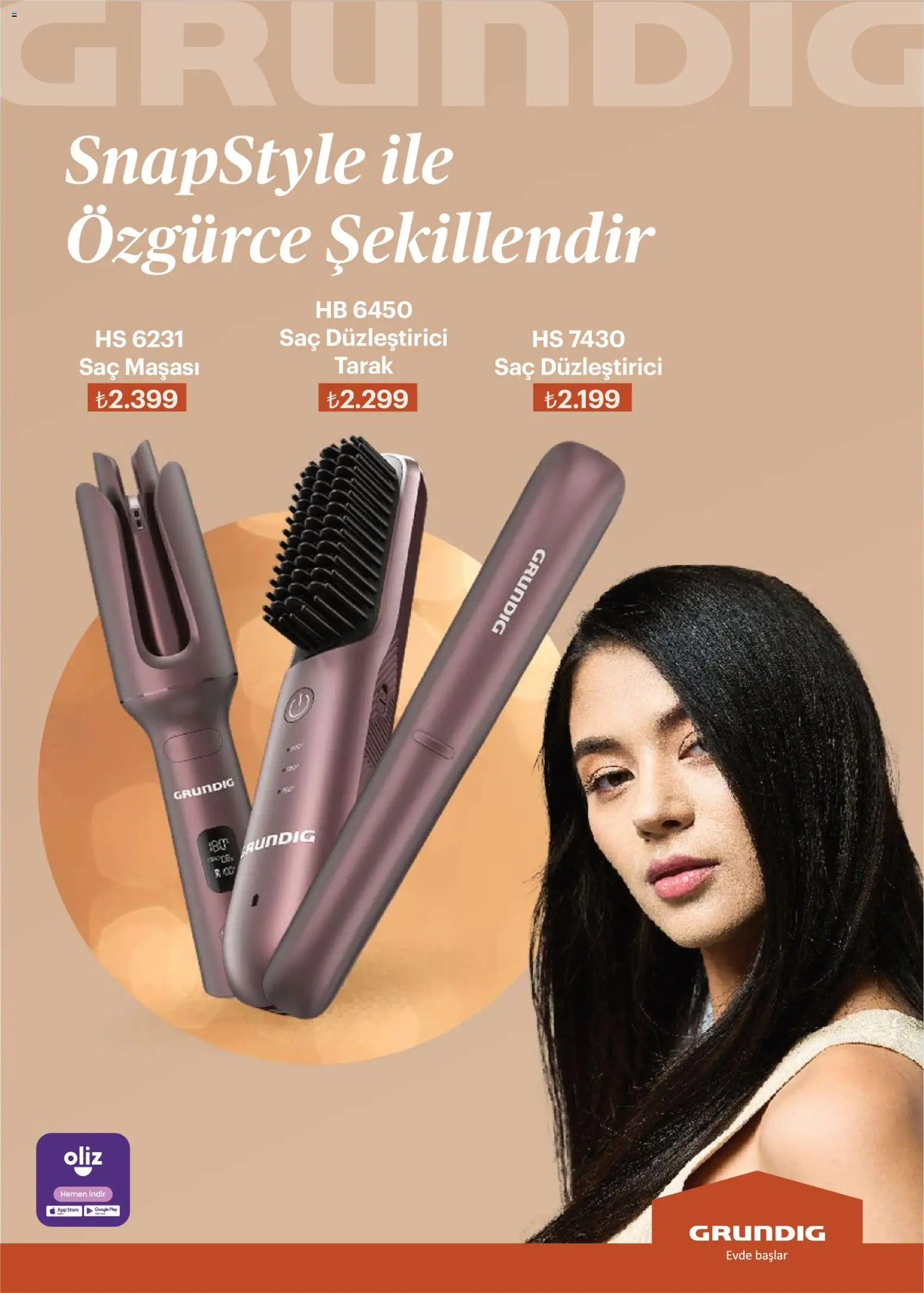Arçelik Katalog - 01.01.2026 tarihinden itibaren geçerlidir | Sayfa: 99 | Ürünler: Saç maşası, Saç düzleştirici