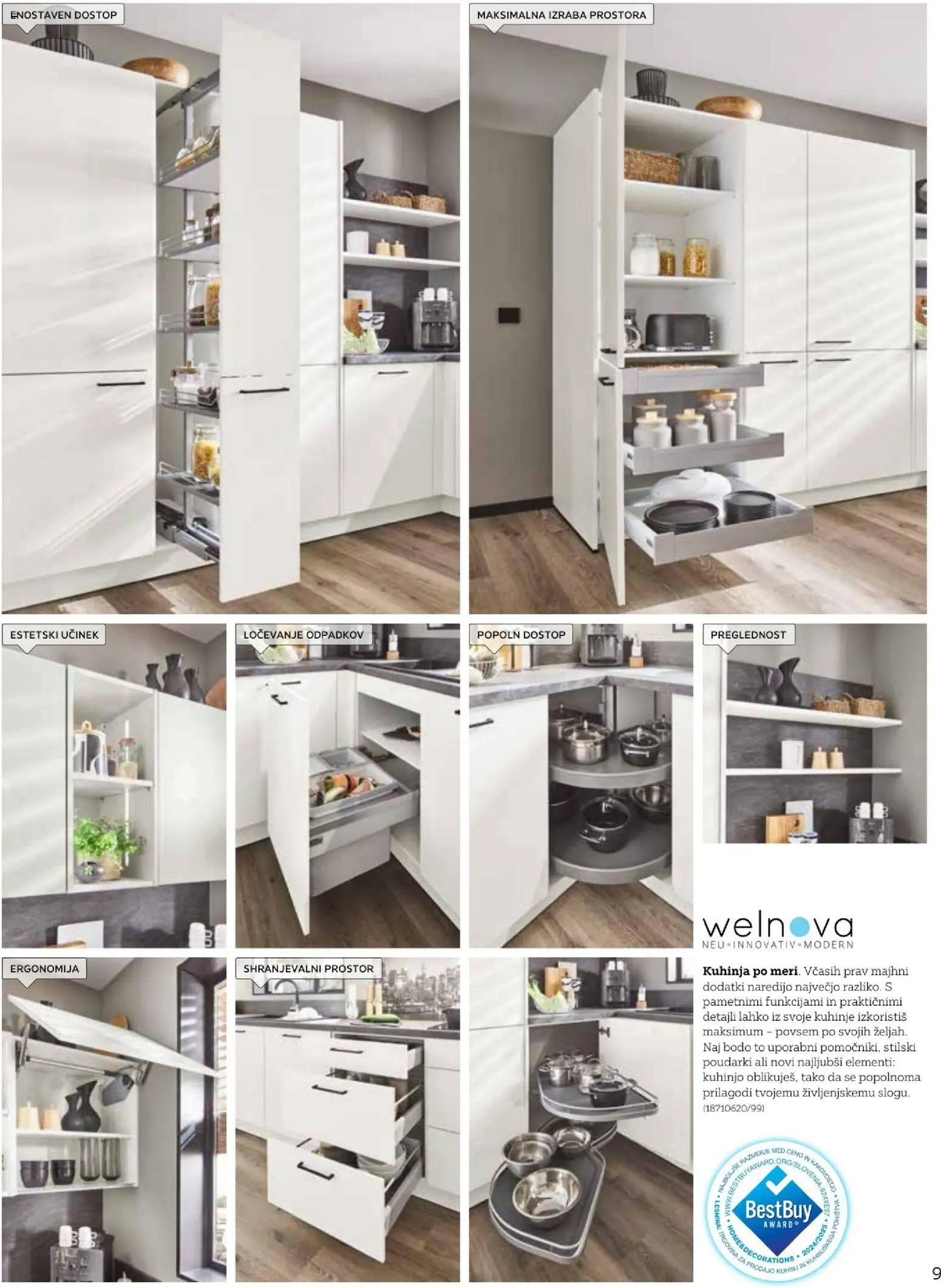 Novi XXXL Lesnina katalog ponudbe – veljaven od 17.02.2026 | Stran: 9 | Izdelki: Kuhinja