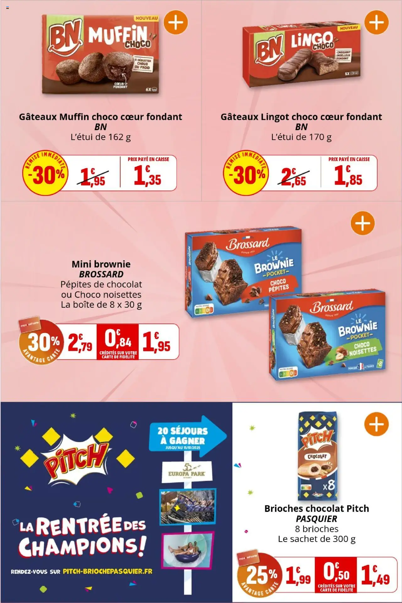 {H1} | Page: 22 | Produits: Pépites de chocolat, Noisettes, Chocolat