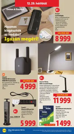 Tronic® Elosztó USB-porttal, 2 db USB-töltőaljzattal Praktikus laposdugóval Kábelhossz: kb. 1,5 m /db - amely érvényes a következő dátumtól: 27.12.2025 | Oldal: 42