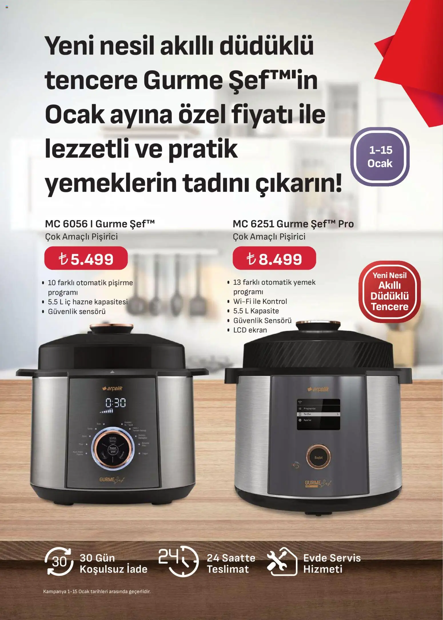 Arçelik Katalog - 01.01.2026 tarihinden itibaren geçerlidir | Sayfa: 50