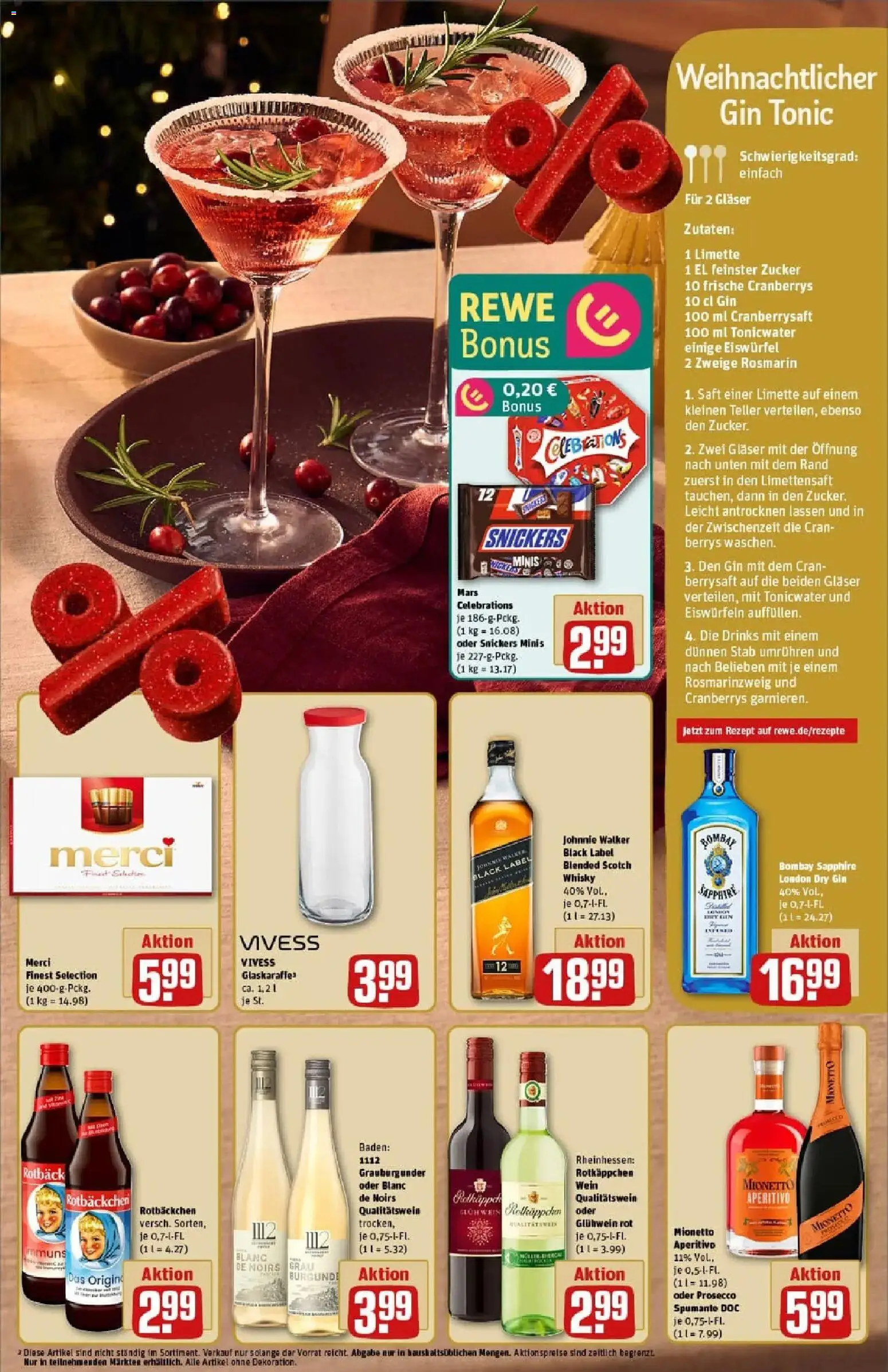 Rewe prospekt Hamburg / Wandsbek	 – gültig ab 07.12.2025 | Seite: 7 | Produkte: Whisky, Celebrations, Zucker, Saft