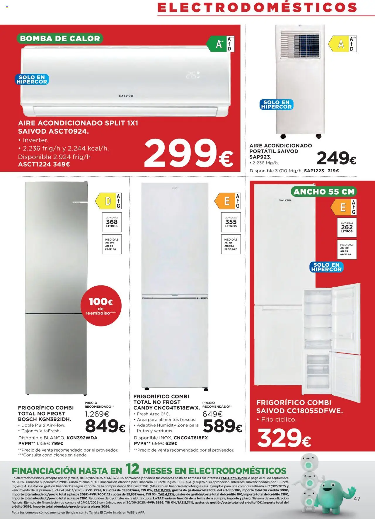 Hipercor catálogo │ válido desde el 05.06.2025 | Página: 53 | Productos: Combi, Aire acondicionado, Κούβα