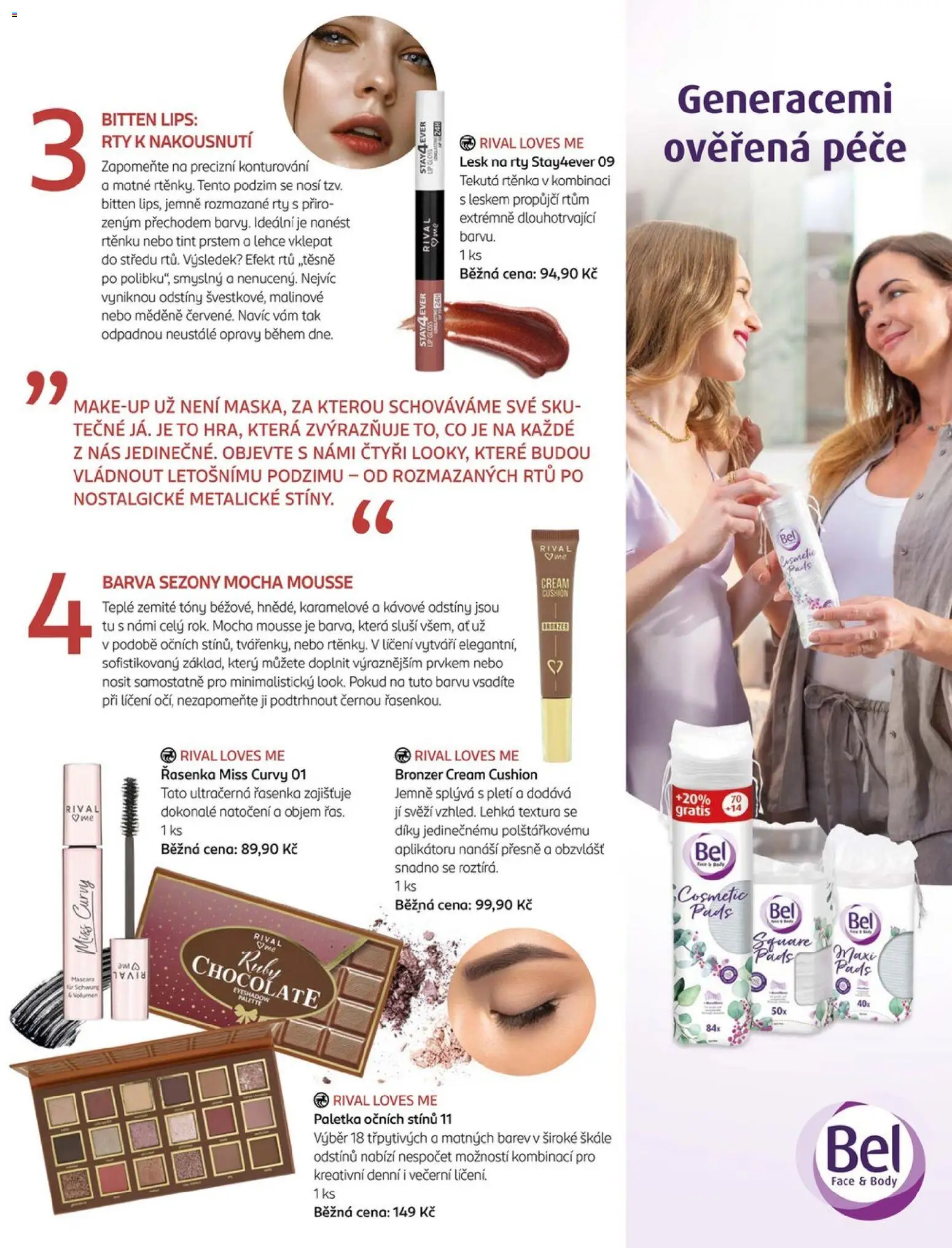 Rossmann magazín - Life Podzim od 10.09.2025 | Strana: 11 | Produkty: Bronzer, Řasenka, Rtěnka, Lesk na rty