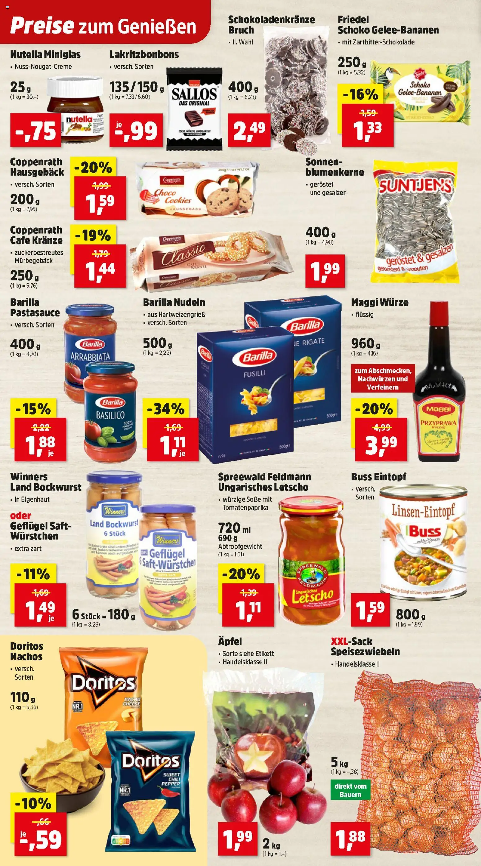 Thomas Philipps Flugblatt gültig ab 15.12.2025 | Seite: 17 | Produkte: Soße, Saft, Äpfel, Nudeln