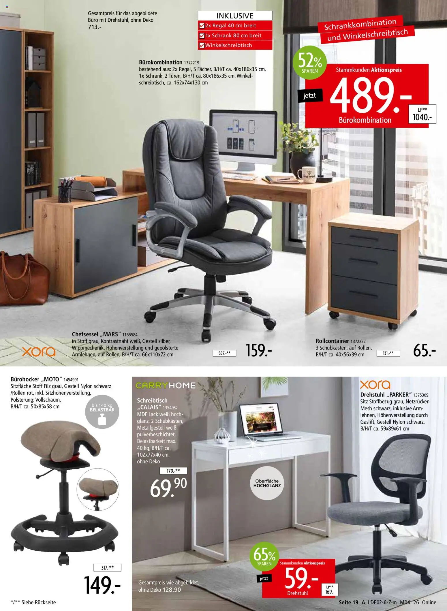 Zurbrüggen Prospekt 	 – gültig ab 22.02.2026 | Seite: 41 | Produkte: Regal, Schrank, Chefsessel, Rollcontainer