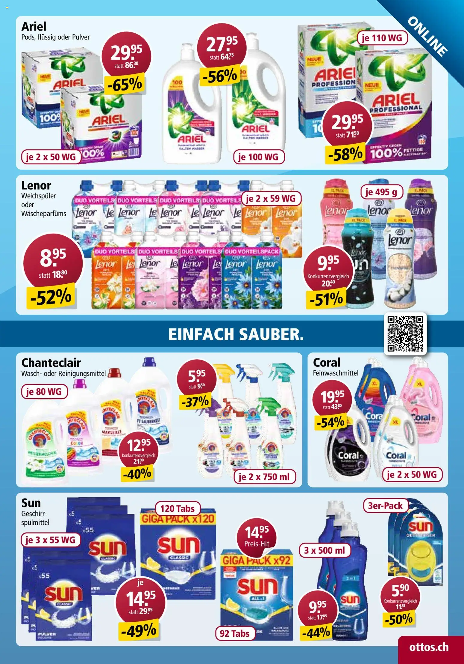 Otto's Aktionen Online – gültig ab 22.11.2025 | Seite: 39 | Produkte: Pulver, Weichspüler