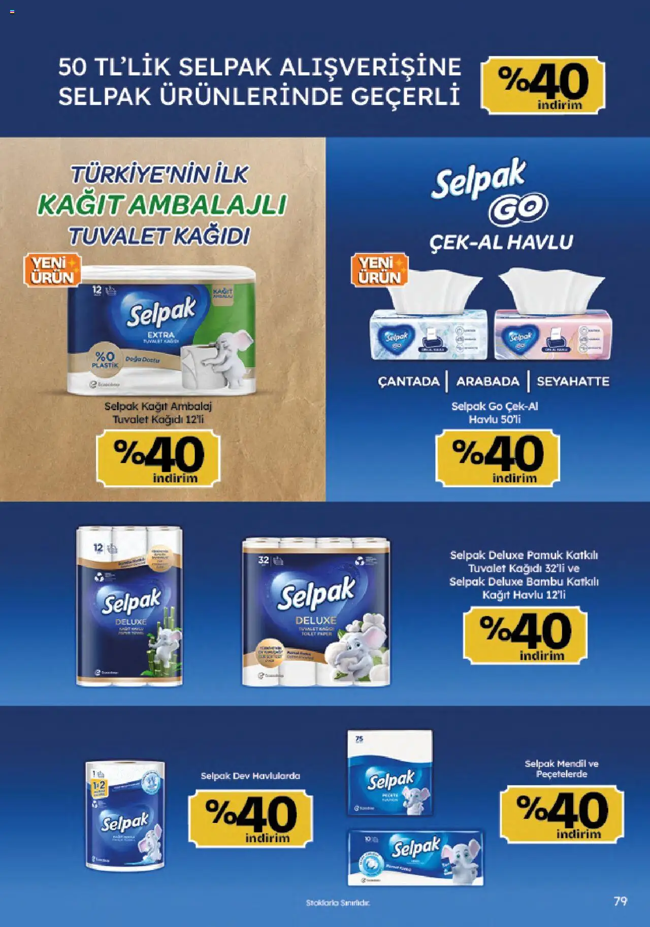 Migros Katalog - Migroskop - 21.08.2025 tarihinden itibaren geçerlidir | Sayfa: 79 | Ürünler: Tuvalet, Mendil, Kağıt havlu, Tuvalet kağıdı