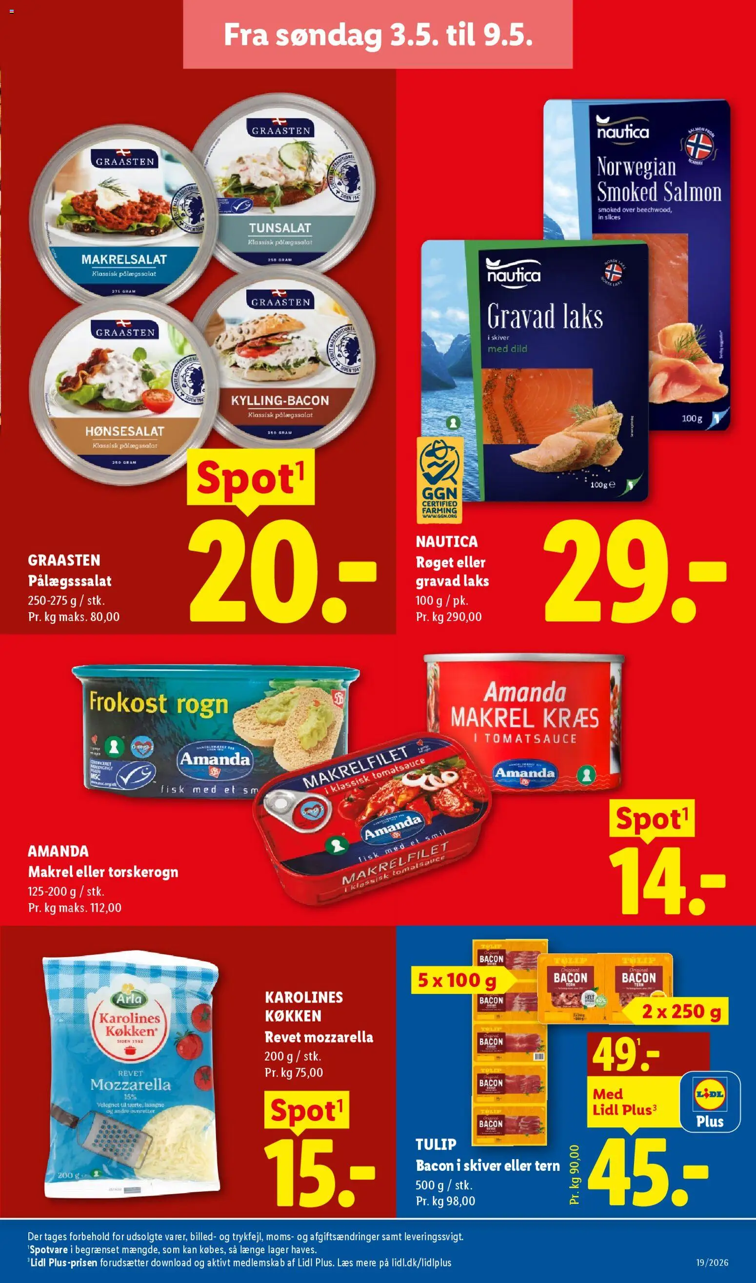 Lidl tilbudsavis – gyldig fra 03.05.2026 | Side: 5 | Produkter: Dild, Makrel, Mozzarella, Søm