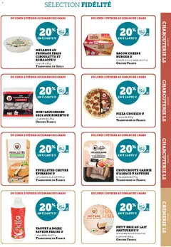 Super U - Prévisualisation de Super U - Ma sélection Carte U février valide à partir de 02.02.2026 | Page: 3 | Produits: Fraise, Beurre, Yaourt, Pizza