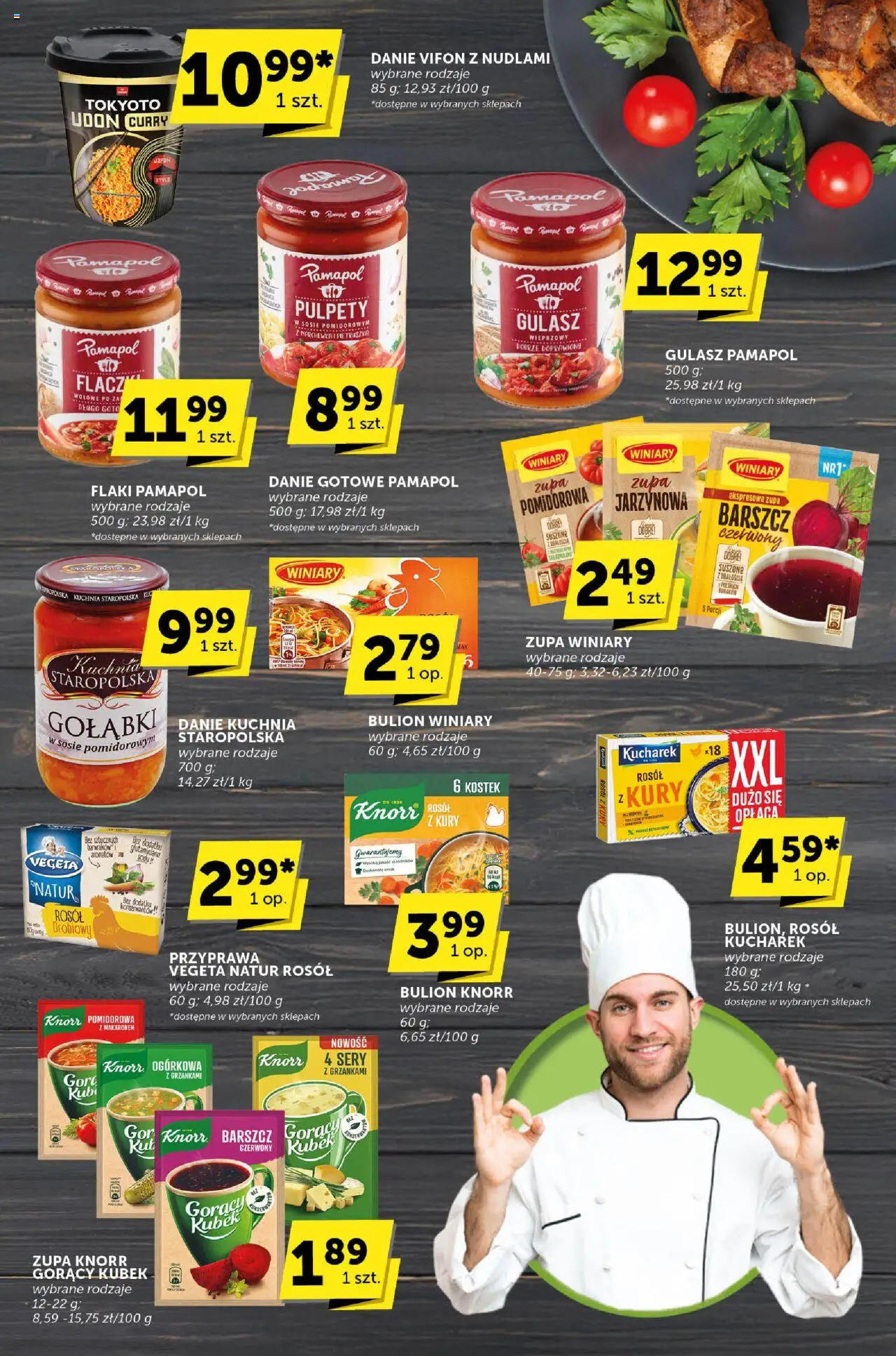 Groszek Gazetka - Katalog od 07.08.2025 | Strona: 9 | Produkty: Barszcz, Pietruszka, Vifon, Sery