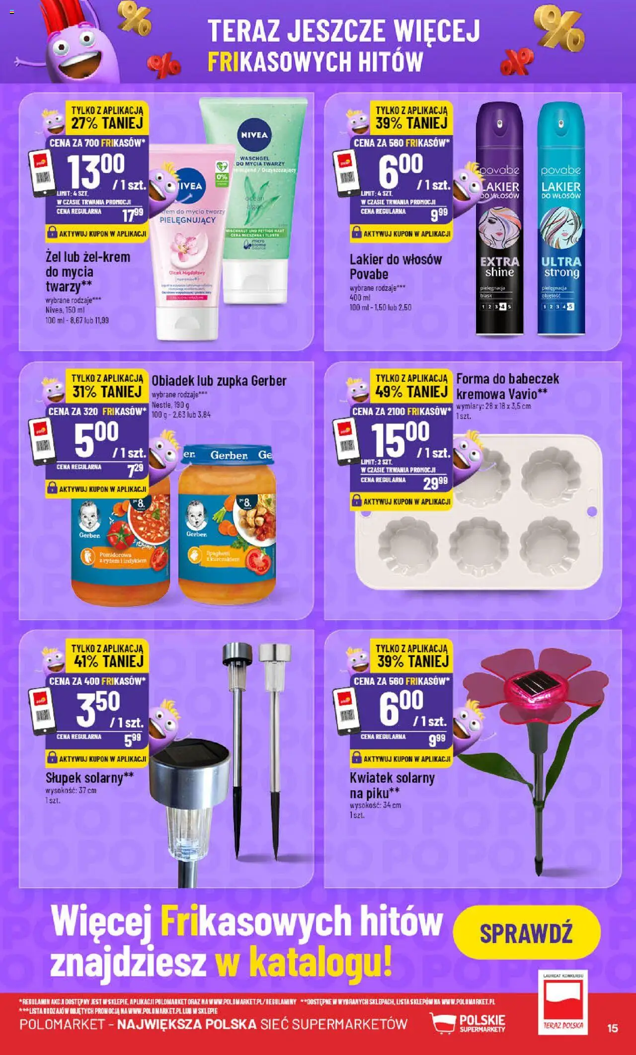 POLOmarket Gazetka od 18.06.2025 | Strona: 15 | Produkty: Lakier do włosów