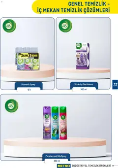 30.12.2025 tarihinden itibaren geçerli olan Metro kataloğu önizlemesi | Sayfa: 37 | Ürünler: Oda kokusu