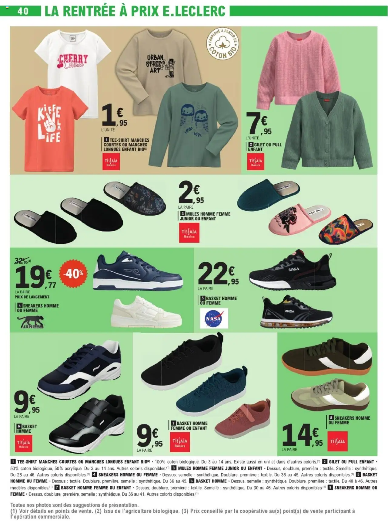  | Page: 40 | Produits: Coton, T-shirt, Pull, Gilet