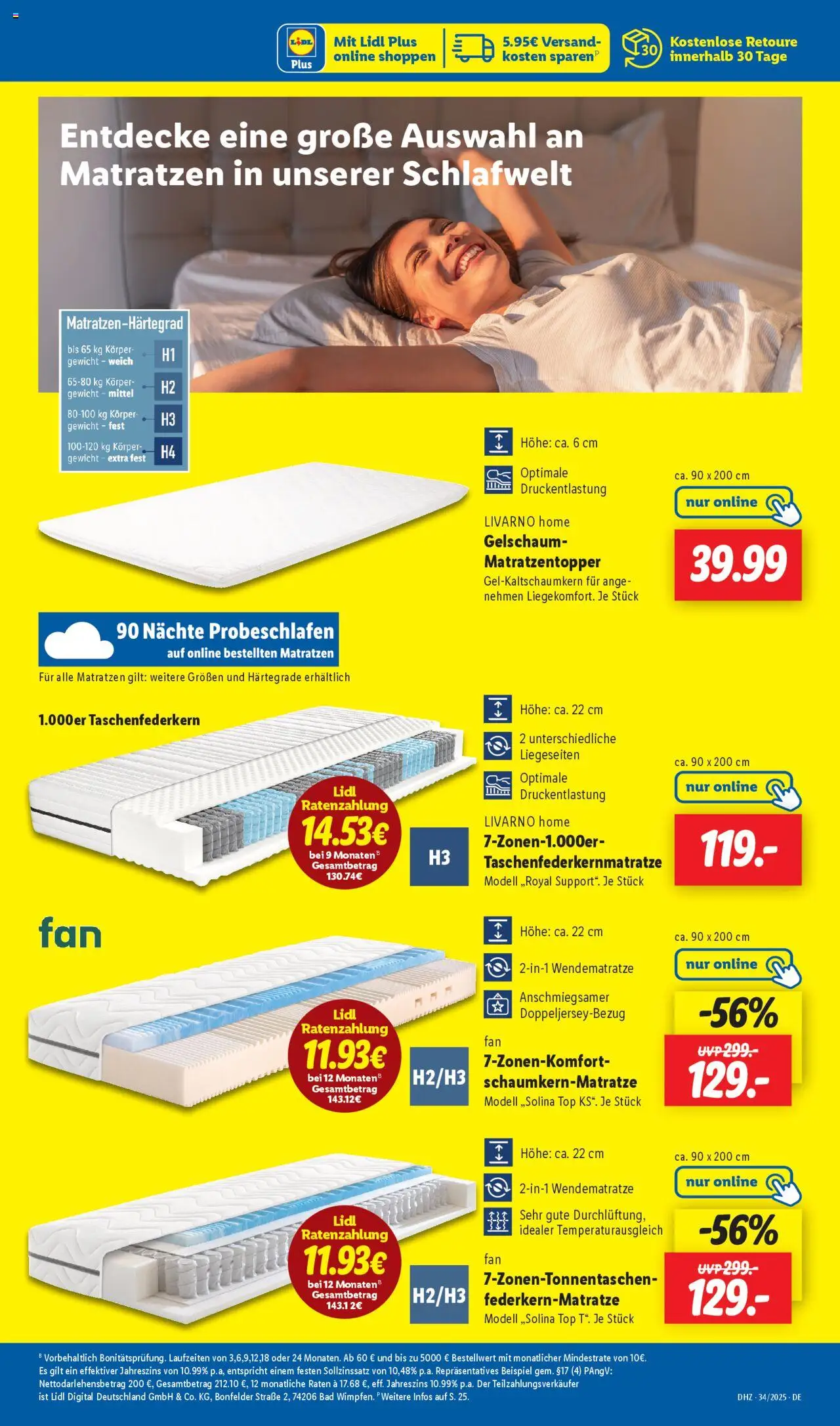 Lidl Prospekt Holzminden - gültig ab dem 18.08.2025 | Seite: 15 | Produkte: Top, Gewicht, Bad