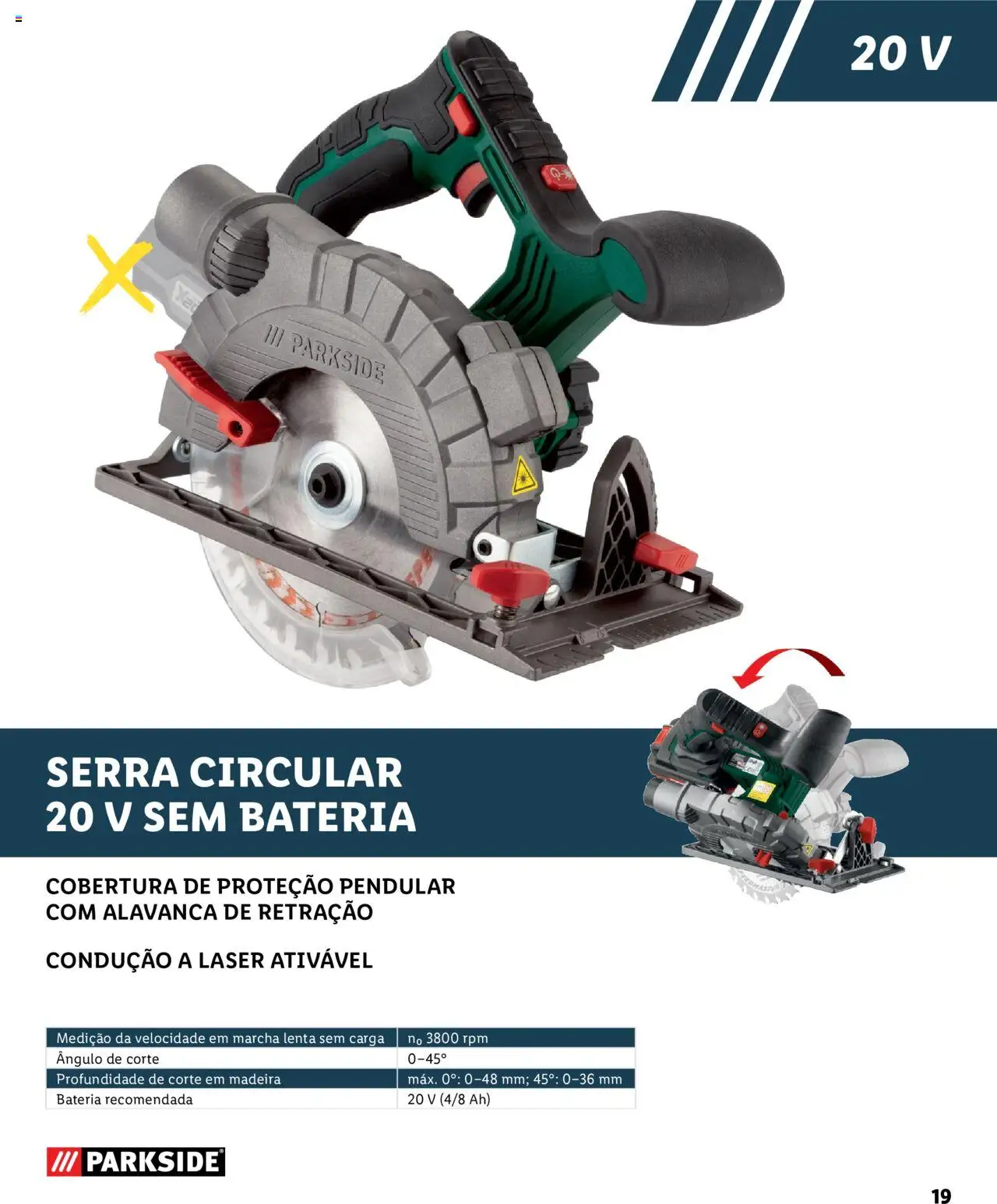 Lidl Baterias E Ferramentas │ válido de 02.02.2023 | Página: 19