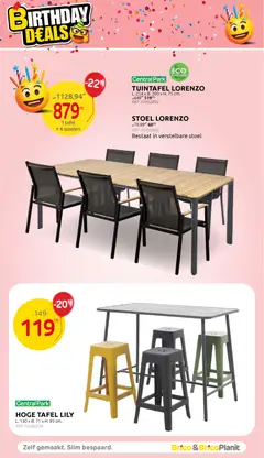 Brico folder - Voorbeeld van een folder van Brico, geldig van 22.04.2026 | Pagina: 7 | Producten: Tafel, Stoel