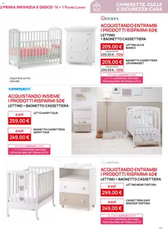 Anteprima del volantino Volantino Prenatal	 valido a partire dal 09.10.2025 | Pagina: 13 | Prodotti: Lettino, Bagnetto, Gioco, Cassettiera