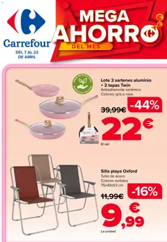 Vista previa Carrefour Mega Ahorro válido desde el 07.04.2026