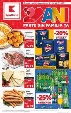 Ofertele Kaufland valabile de la 29.10.2025