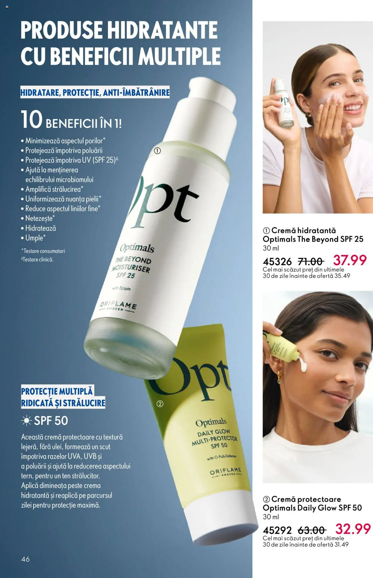 Oriflame catalog 13 2025 – valabil de la 10.09.2025 | Pagină: 46 | Produse: Arapsaçı, Cremă, Pește