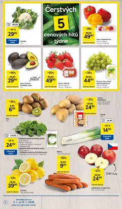 Náhled letáku Citróny, 1 kg, volný prodej od 07.01.2026 | Strana: 6