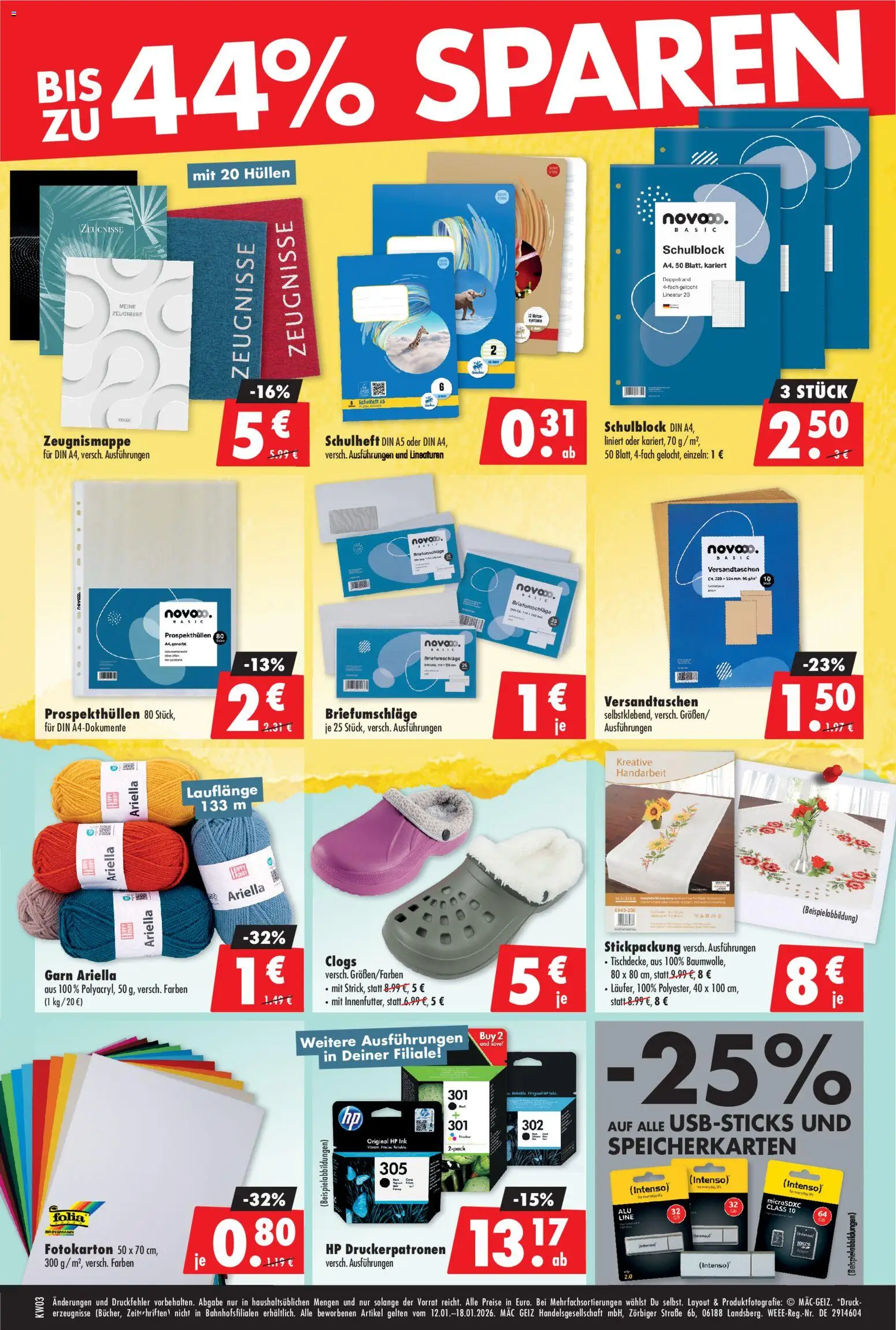 Mäc Geiz Prospekt 	 – gültig ab 12.01.2026 | Seite: 2 | Produkte: HP