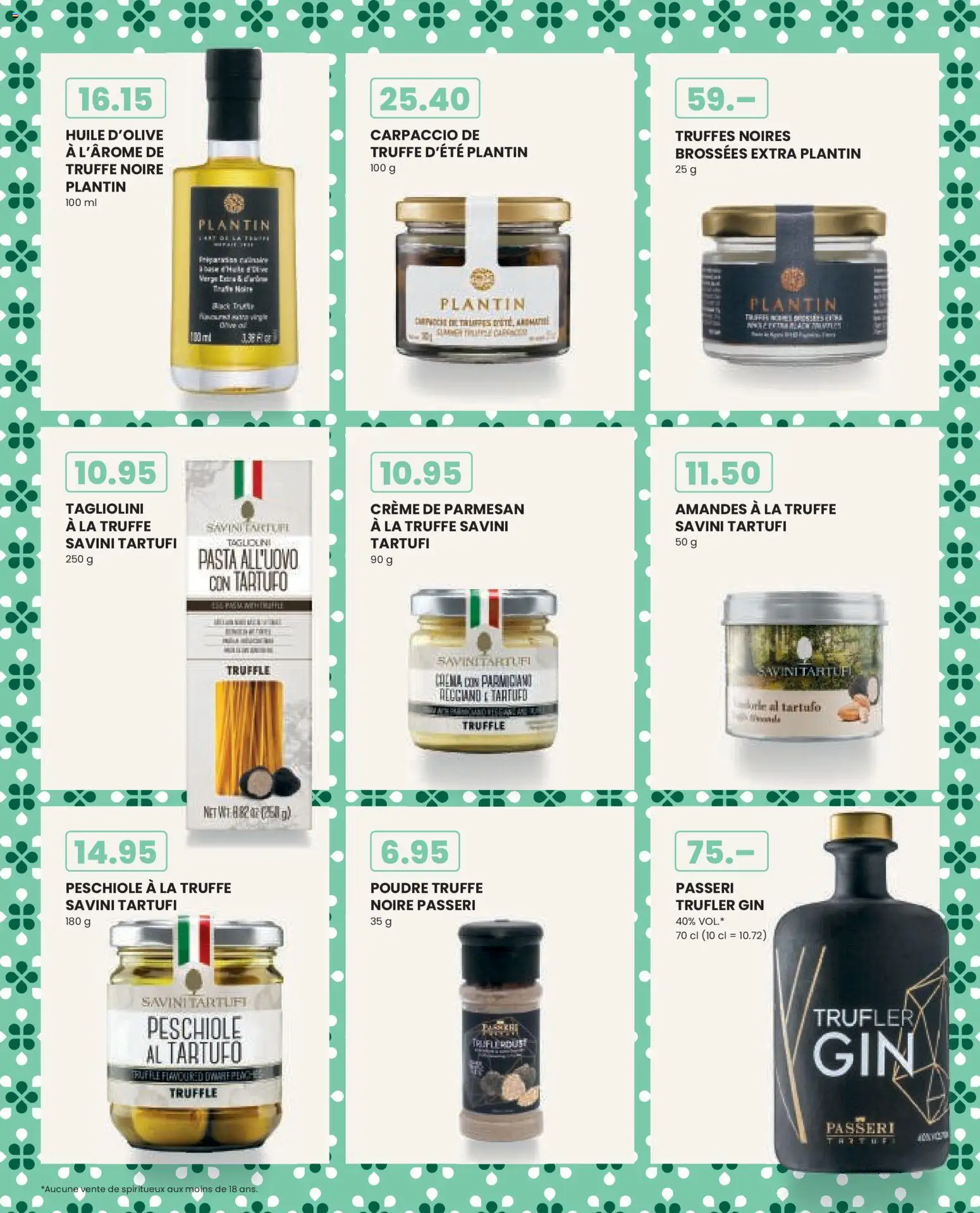 Manor Aktionen FR – gültig ab 16.12.2025 | Seite: 3 | Produkte: Gin, Pasta, Creme