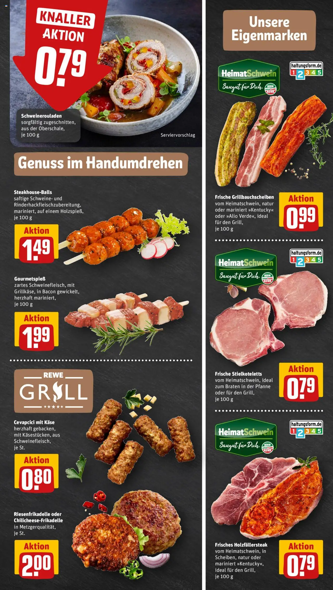 Rewe ihr Kaufpark Prospekt 	 - gültig ab dem 18.08.2025 | Seite: 7 | Produkte: Käse, Cevapcici