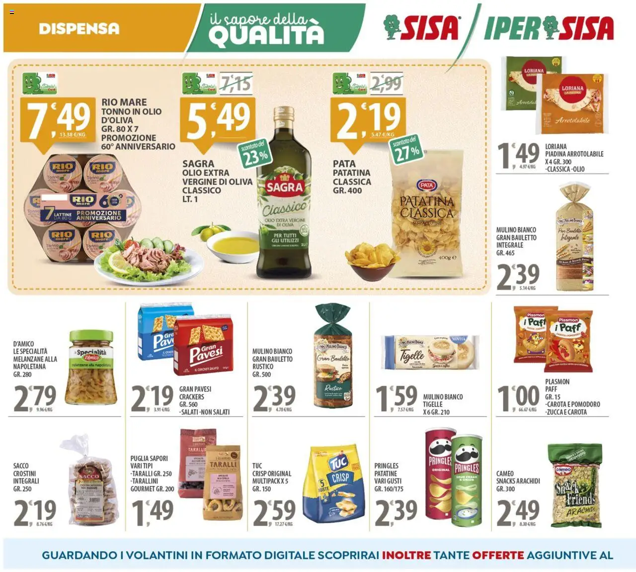 Volantino SISA del 08.08.2025 | Pagina: 10 | Prodotti: Zucca, Crostini, Melanzane, Olio extra vergine