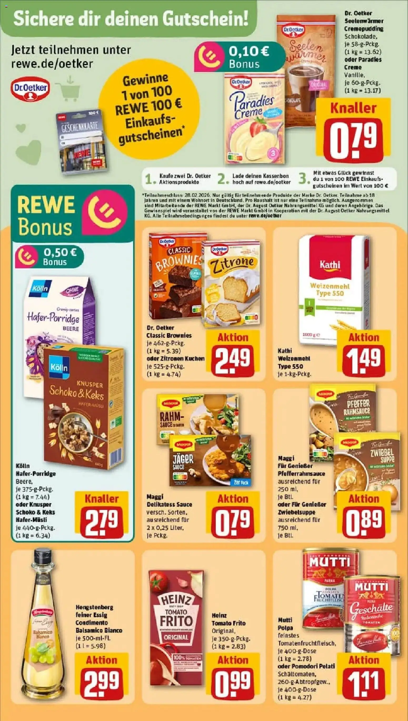 Rewe prospekt Dresden	 – gültig ab 02.02.2026 | Seite: 28 | Produkte: Kolln, Maggi, Pfeffer, Rock