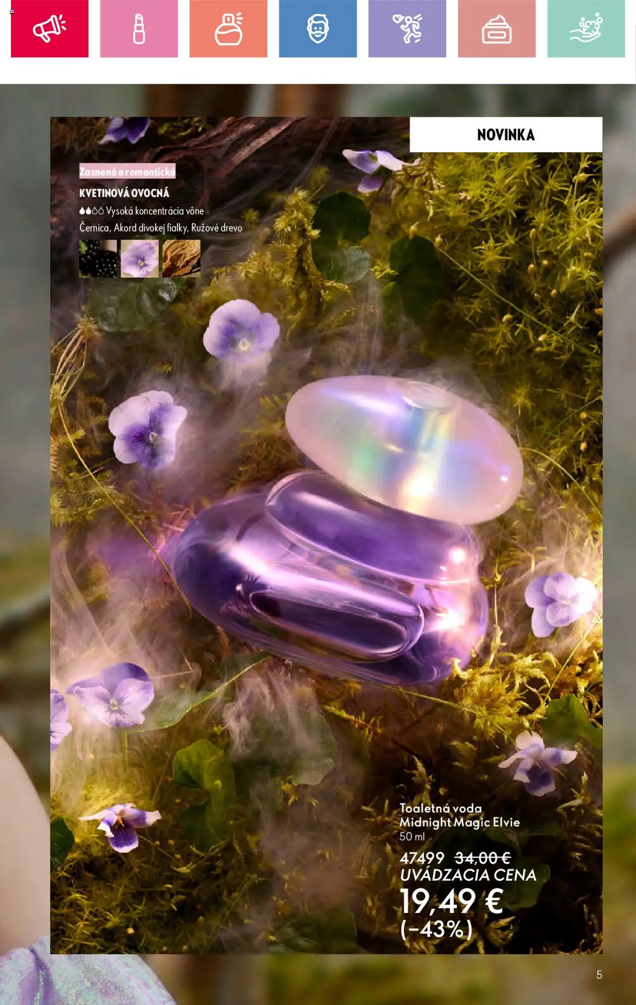 Katalóg Oriflame 12 2025 │ platný od 17.08.2025 | Strana: 5 | Produkty: Toaletná voda, Voda
