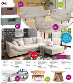 Möbel Martin Sale ab 02.01.2026 gültig | Seite: 23 | Produkte: Ecksofa, Sofa, Couchtisch, Chili