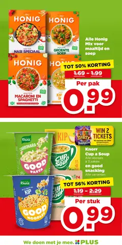 Knorr Carbonara Good Pasta, Knorr Carbonara Good Pasta - Voorbeeld van een folder van Plus, geldig van 22.04.2026 | Pagina: 26 | Producten: Mok, Macaroni, Tafel, Kip