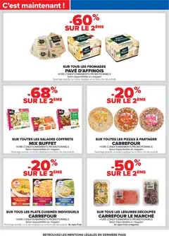 Carrefour - Prévisualisation de Carrefour catalogue semaine 2 valide à partir de 06.01.2026 | Page: 47 | Produits: Buffet, Jambon, Coquillettes, Saumon